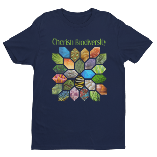 Cherish Biodiversity t-shirt mockup